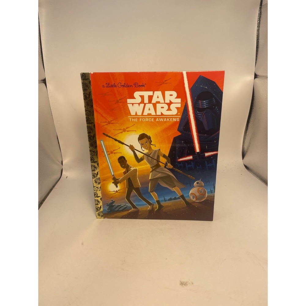 Vintage A Little Golden Book Star Wars The Force Awakens 2016 #6848